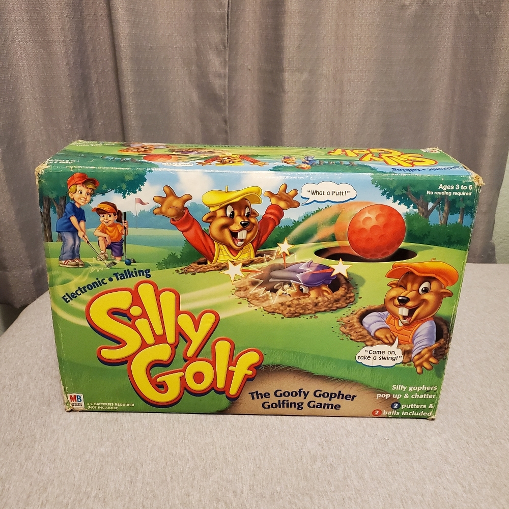 2001 Hasbro Silly Golf Game by Milton Bradley pre-owned condition.